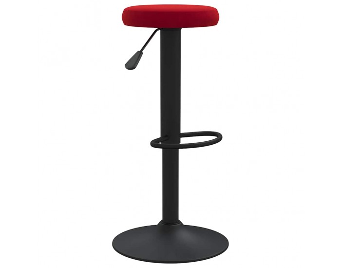 Sonata H Бар табуретки, 2 бр, виненочервени, кадифе