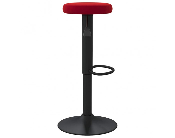 Sonata H Бар табуретки, 2 бр, виненочервени, кадифе