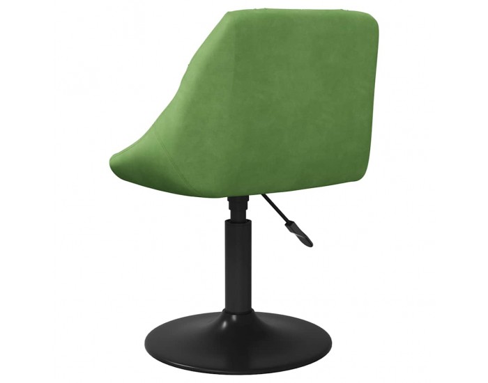Sonata H Бар табуретка, светлозелена, кадифе