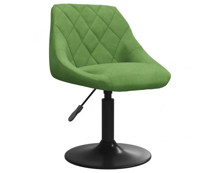 Sonata H Бар табуретка, светлозелена, кадифе
