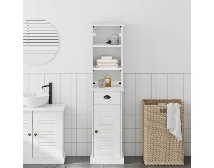 Sonata H Комплект мебели за баня VIGO 2 pcs Кафяв и бял 37 x 34 x 150 см