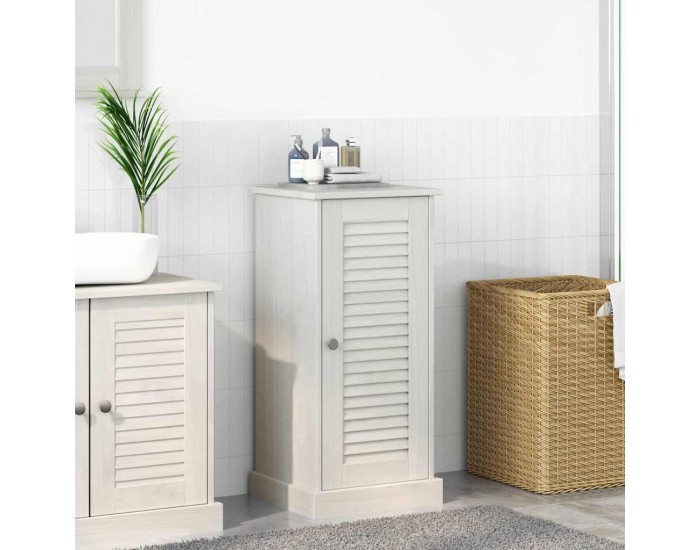 Sonata H Шкаф за баня с рафт с врата VIGO антично бяло 37 x 34 x 80 см