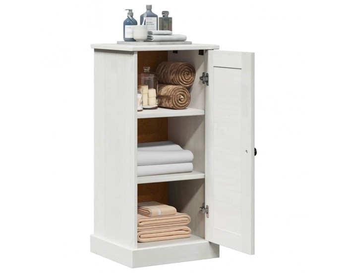 Sonata H Шкаф за баня с рафт с врата VIGO антично бяло 37 x 34 x 80 см