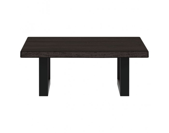 Sonata H Стенен рафт за мивка, стомана и масивно дърво дъб