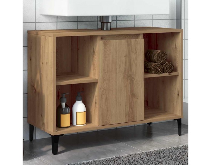 Sonata H Шкаф за мивка Artisan Oak 80x33x60 cm Инженерна дървесина