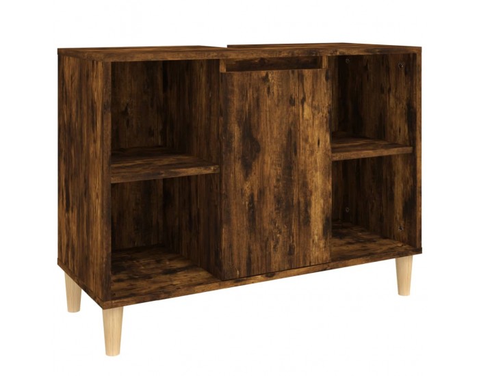 Sonata H Шкаф за мивка, опушен дъб, 80x33x60 см, инженерно дърво