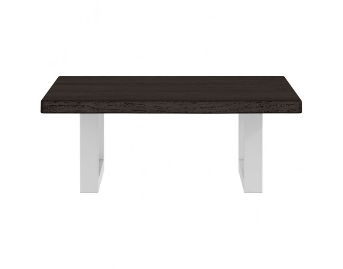 Sonata H Стенен рафт за мивка, стомана и масивно дърво дъб