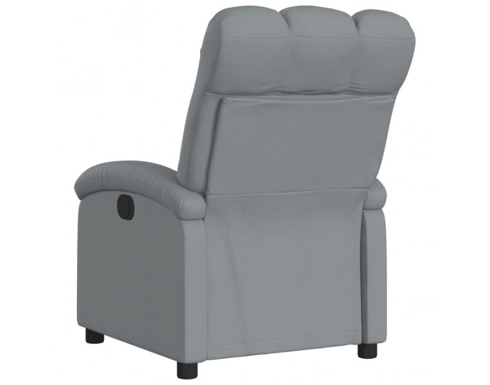 Sonata H Фотьойл с регулируема облегалка, светлосив, плат