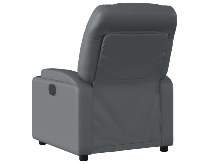 Sonata H Фотьойл с регулируема облегалка, сив, изкуствена кожа