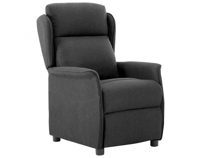 Sonata H Разтегателен стол Тъмносив 67.5 x 93.5 x 101.5 см текстил