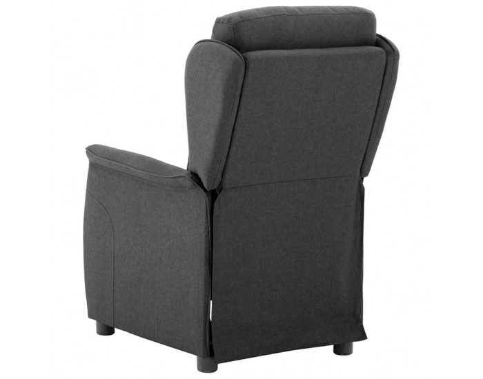 Sonata H Разтегателен стол Тъмносив 67.5 x 93.5 x 101.5 см текстил