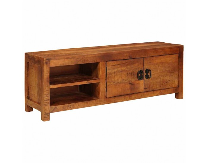 Sonata H ТВ шкаф Кафяво 110 x 30 x 40 cm мангово дърво масив