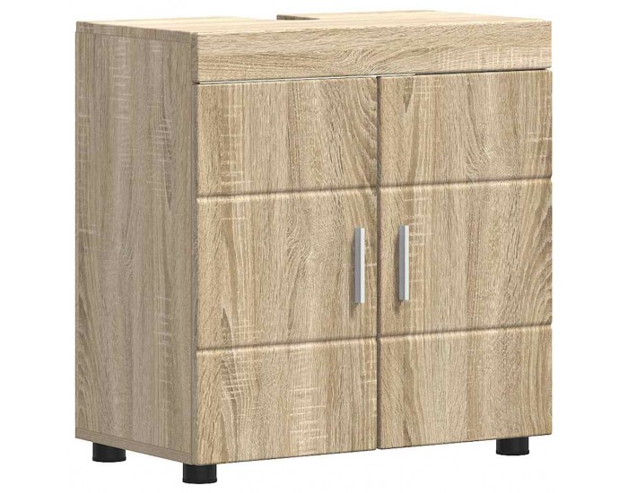 Sonata H Шкаф за баня с мивка с врата TULUM дъб сонома 60 x 34 x 63 см