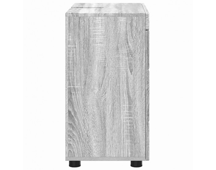 Sonata H Шкаф за баня с мивка с врата TULUM Сив сонома 60 x 34 x 63 см