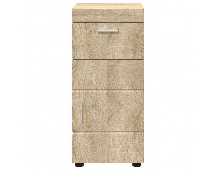 Sonata H Шкаф за баня TULUM дъб сонома 37 x 31.5 x 82 см Инженерно дърво