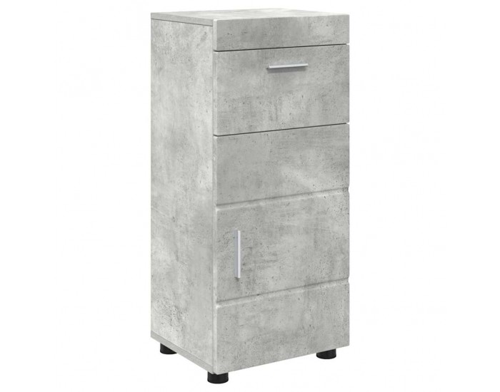 Sonata H Шкаф за баня с врата TULUM Бетонно сиво 37 x 31.5 x 82 см