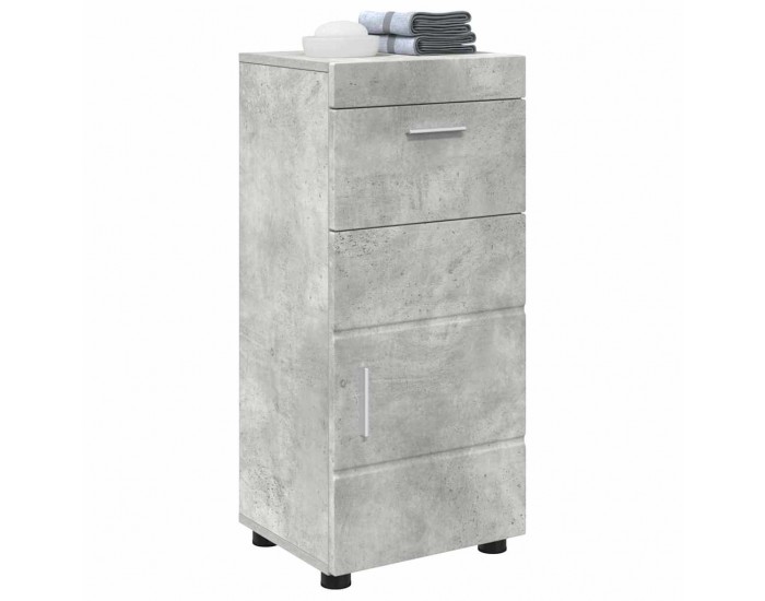 Sonata H Шкаф за баня с врата TULUM Бетонно сиво 37 x 31.5 x 82 см