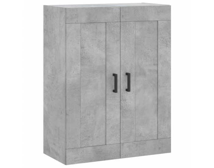 Sonata H Висок шкаф, бетонно сив, 69,5x34x180 см, инженерно дърво