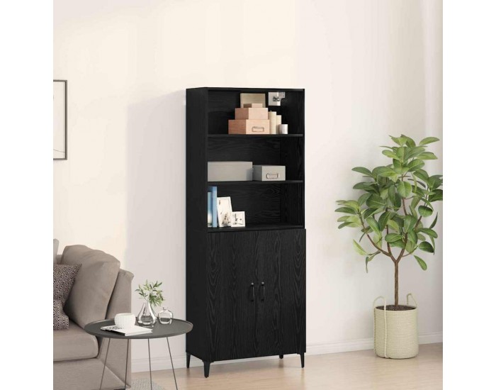 Sonata H Служебен шкаф 2 pcs Черния дъб Инженерно дърво