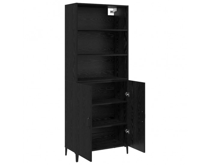 Sonata H Служебен шкаф 2 pcs Черния дъб Инженерно дърво