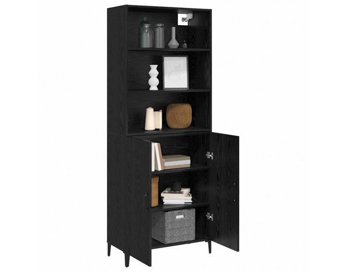 Sonata H Служебен шкаф 2 pcs Черния дъб Инженерно дърво