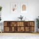 Sonata H Скейдбордове 3 pcs Старо дърво 180 x 35 x 70 см Инженерно дърво