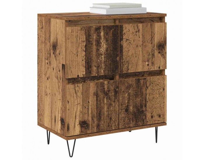 Sonata H Скейдбордове 3 pcs Старо дърво 180 x 35 x 70 см Инженерно дърво