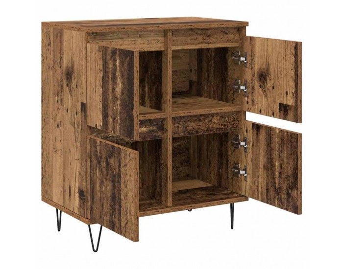 Sonata H Скейдбордове 3 pcs Старо дърво 180 x 35 x 70 см Инженерно дърво