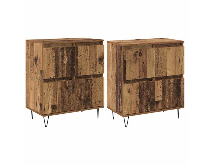 Sonata H Скейдбордове 2 pcs Старо дърво 120 x 35 x 70 см Инженерно дърво