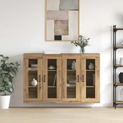 Sonata H Стенни шкафове 2 pcs дъб артизан 69.5 x 34 x 90 см - Шкафове, Витрини, Модулни секции