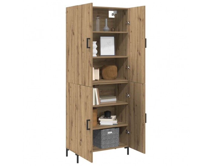 Sonata H Висок шкаф 2 pcs дъб артизан 69.5 x 34 x 180 см Инженерно дърво