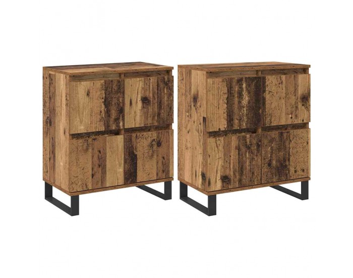 Sonata H Скейдбордове 2 pcs Старо дърво 120 x 35 x 70 см Инженерно дърво