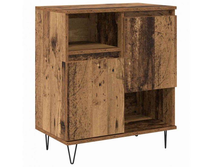 Sonata H Скейдбордове 3 pcs Старо дърво 180 x 35 x 70 см Инженерно дърво