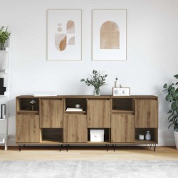 Sonata H Скейдбордове 3 pcs дъб артизан 180 x 35 x 70 см Инженерно дърво - Шкафове, Витрини, Модулни секции