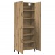 Sonata H Висок шкаф дъб артизан 69.5 x 34 x 180 см Инженерно дърво