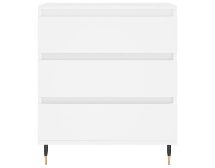 Sonata H Сайдборд, бял, 60x35x70 см, инженерно дърво