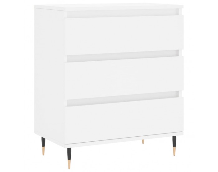 Sonata H Сайдборд, бял, 60x35x70 см, инженерно дърво