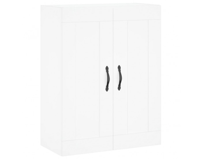 Sonata H Стенен шкаф бял 69,5x34x90 см инженерно дърво