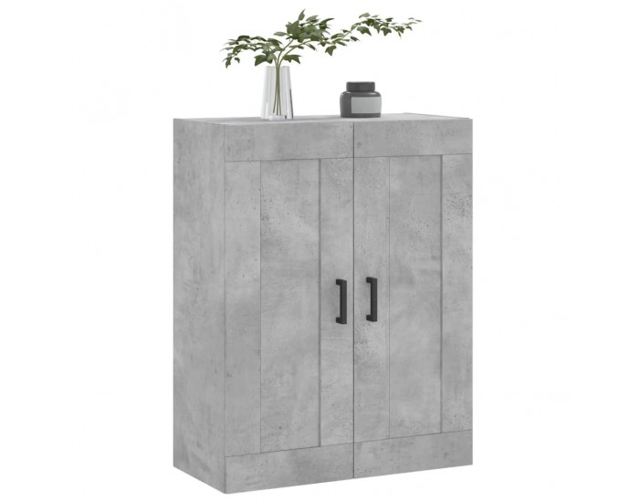 Sonata H Стенен шкаф бетонно сив 69,5x34x90 см инженерно дърво