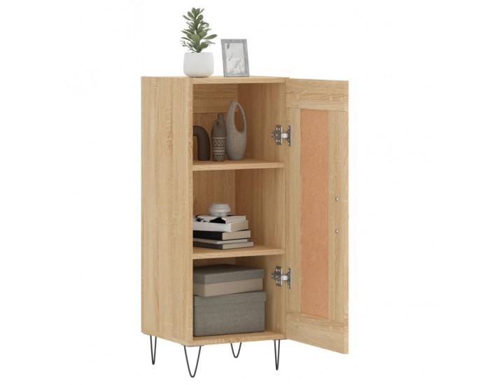 Sonata H Сайдборд, дъб сонома, 34,5x34x90 см, инженерно дърво