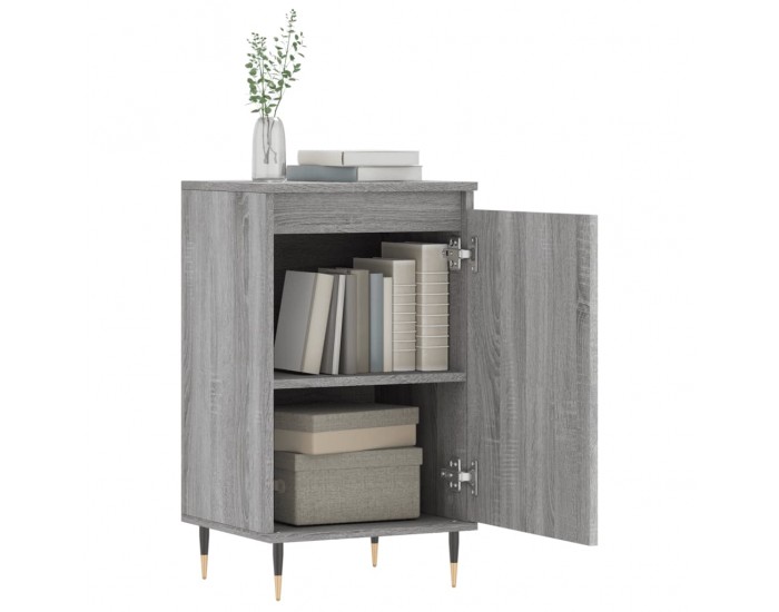 Sonata H Бюфет сив сонома 40x35x70 см инженерно дърво