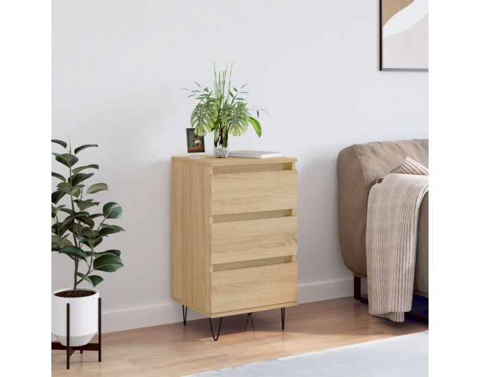 Sonata H Бюфет дъб сонома 40x35x70 см инженерно дърво