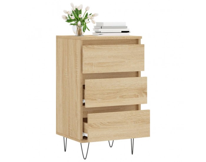 Sonata H Бюфет дъб сонома 40x35x70 см инженерно дърво