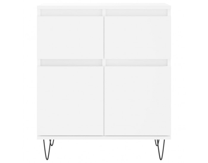 Sonata H Сайдборд, бял, 60x35x70 см, инженерно дърво