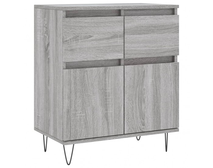 Sonata H Сайдборд, сив сонома, 60x35x70 см, инженерно дърво