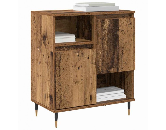 Sonata H Служебен шкаф Старо дърво 60 x 35 x 70 cm Инженерно дърво