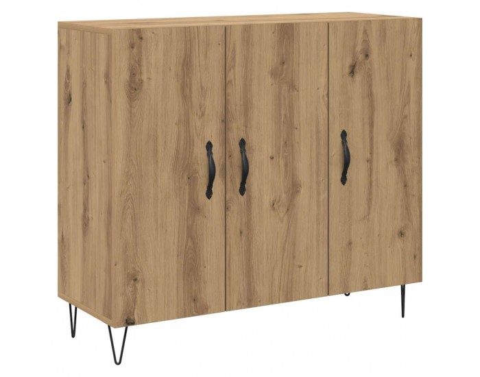 Sonata H Служебен шкаф дъб артизан 90 x 34 x 80 см Инженерно дърво