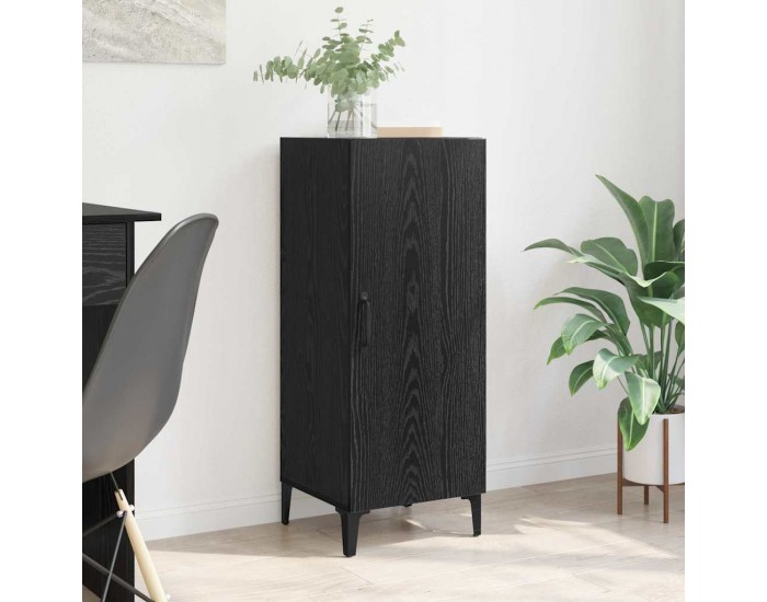 Sonata H Служебен шкаф Черен дъб 34.5 x 34 x 90 см Инженерно дърво