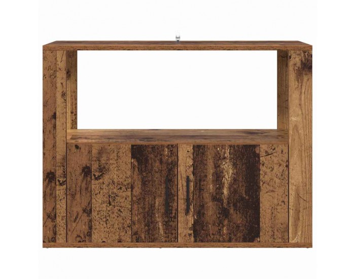 Sonata H Служебен шкаф Старо дърво 80 x 30 x 60 cm Инженерно дърво