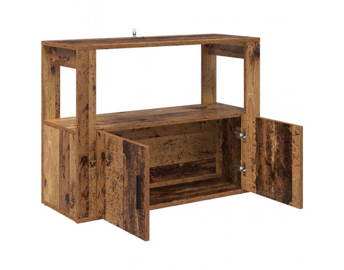 Sonata H Служебен шкаф Старо дърво 80 x 30 x 60 cm Инженерно дърво